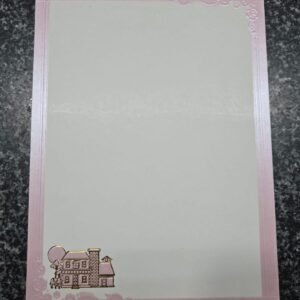 Metallic Pink Foil Border Card for Housewarming