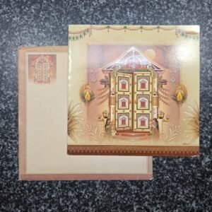 Traditional Main Door Housewarming card
