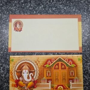Traditional Ganesha Entrance Gruhapravesam Card