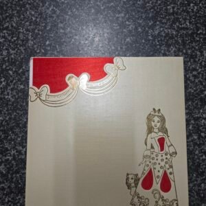Barbie Princess Theme Naming Ceremony Card