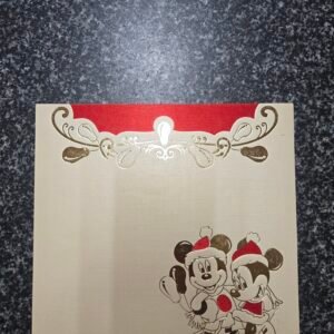 Mickey and Minnie Mouse Baby Shower Single Card