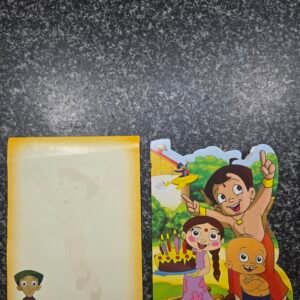 Chhota Bheem Theme Kids Birthday Party Card