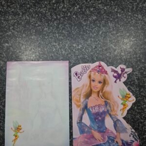 Barbie Princess Theme Birthday Card