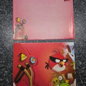 Angry Birds Theme Kids Birthday Party Card