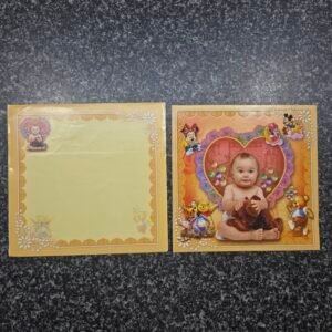 Golden Yellow Disney and Winnie the Pooh Theme Card