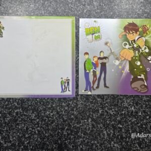 Ben 10 Theme Kids Birthday Party Invitation Card