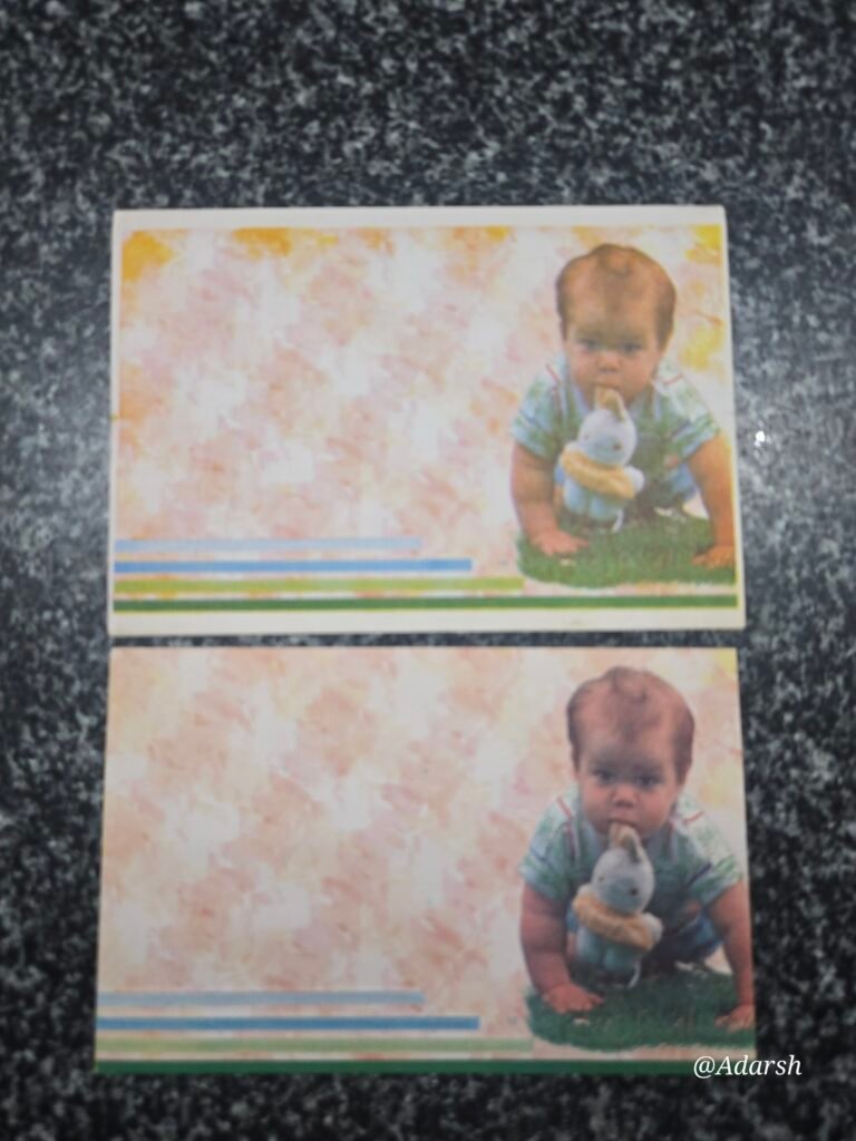 Pastel Textured Baby Boy Birthday Card
