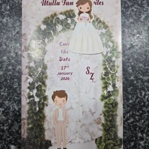 Save the Date Wedding Invitation Card