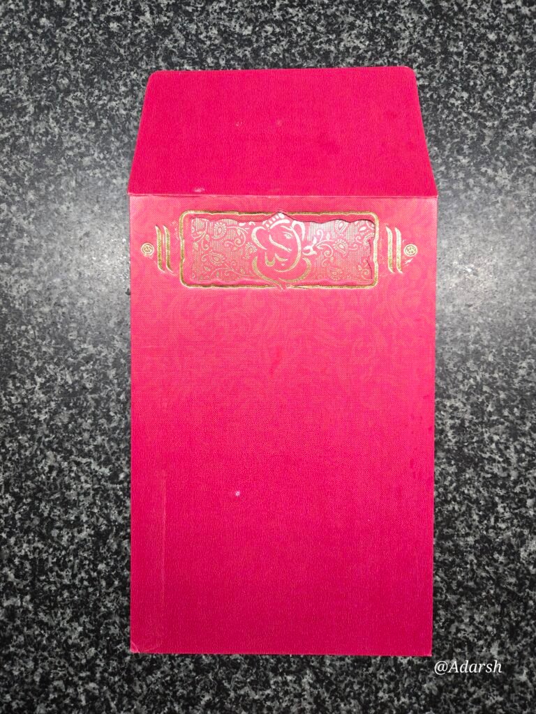 Traditional Hot Pink Hindu Wedding Invitation Card