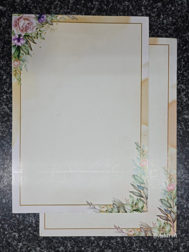 Elegant Pastel Floral and Foliage Wedding Invitation Card
