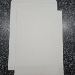 Minimalist Textured Off-White Wedding Invitation Card