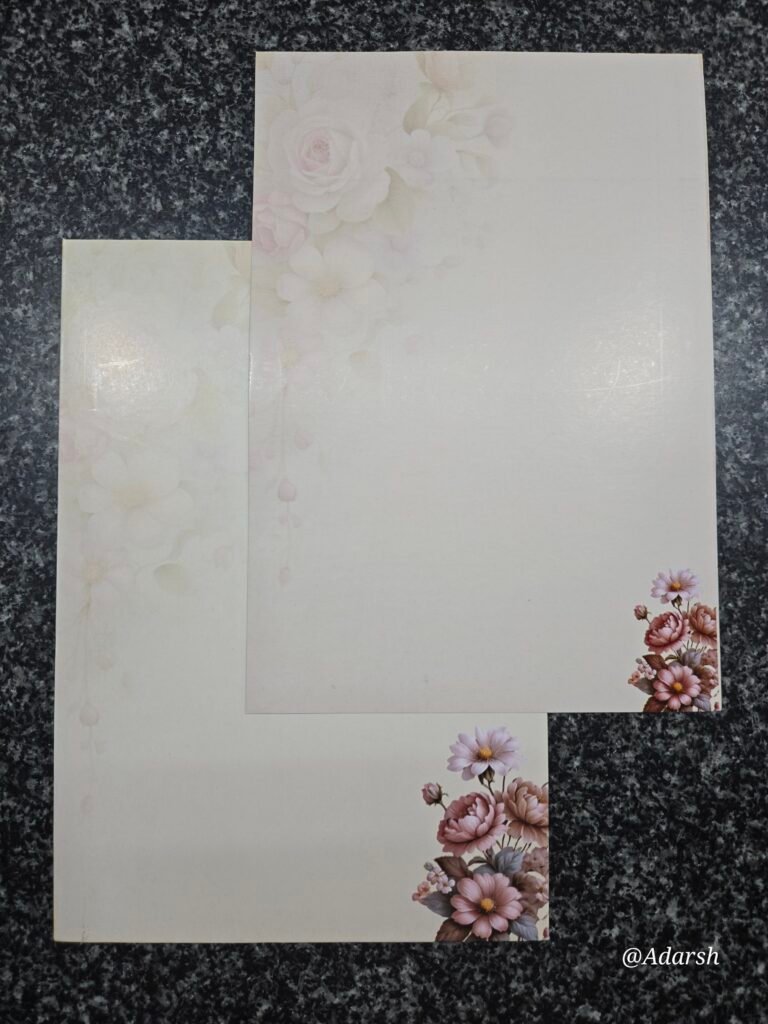Soft Pastel Floral Wedding Invitation Card