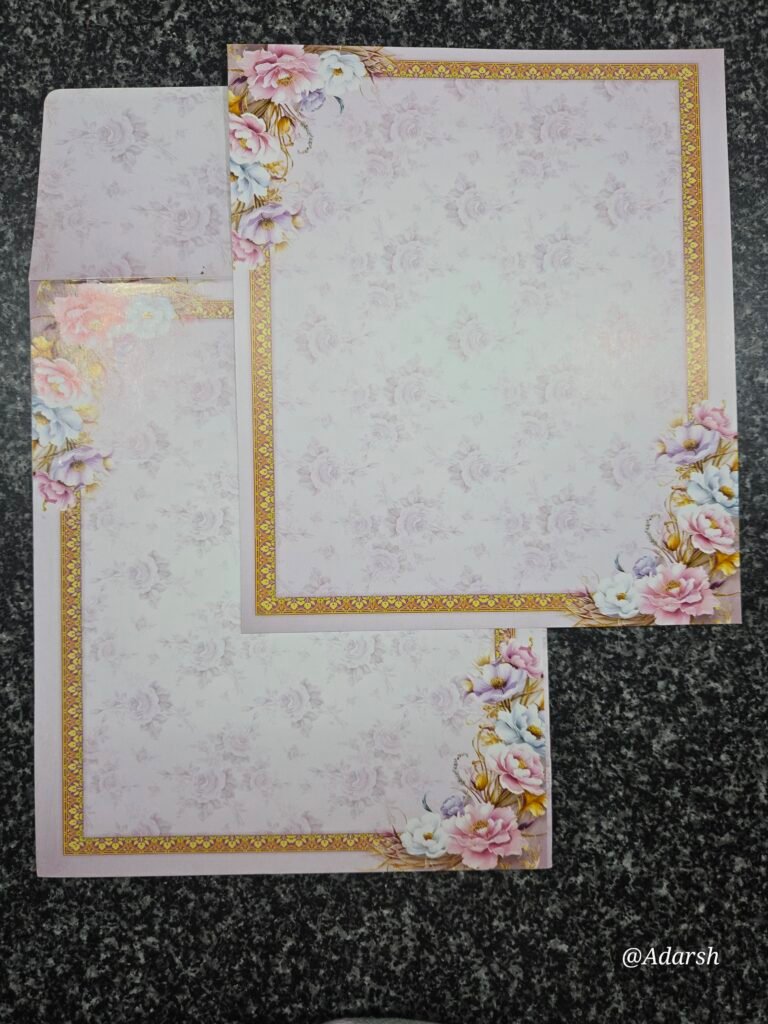 Vintage Lavender Floral Wedding Invitation Card