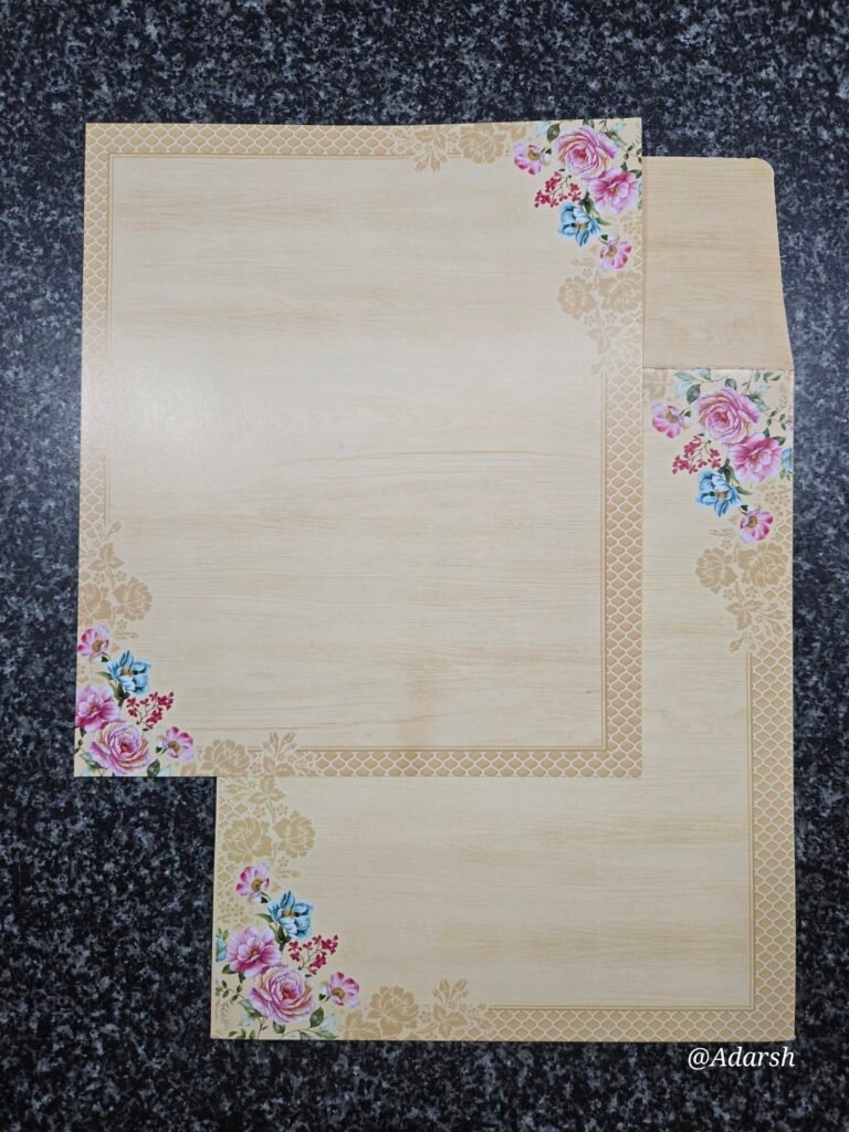 Elegant Wood-Texture Floral Wedding Invitation Card