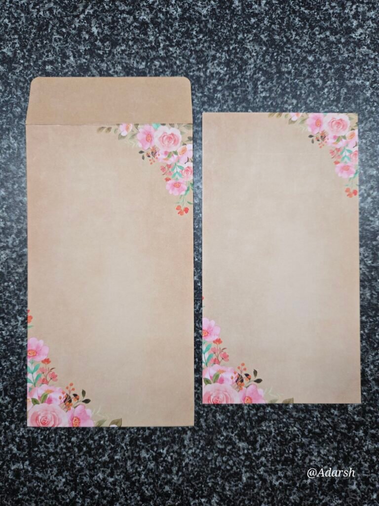 Floral Velvet Touch Invitation Card