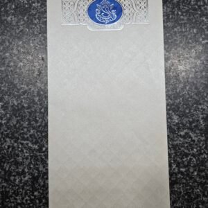 Shimmer White Lord Ganesha Card