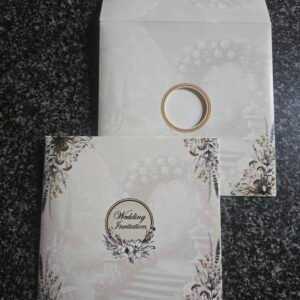Vintage Botanical Wedding Invitation Card