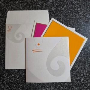 Multi-Leaf Pastel Floral Wedding Invitation Card
