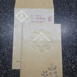 Jain Pastel Beige Lagna Patrika