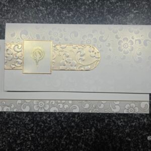 Slim Landscape/Rectangular Envelope-Style Wedding Invitation Card