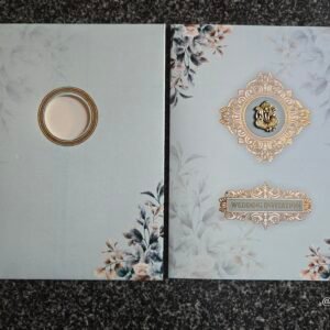 Pista Floral Wedding Card
