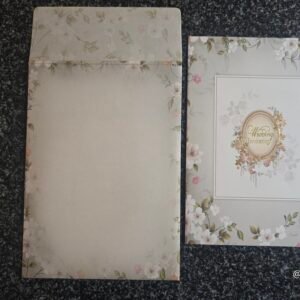 English Garden Pastel Botanical Invitation Card