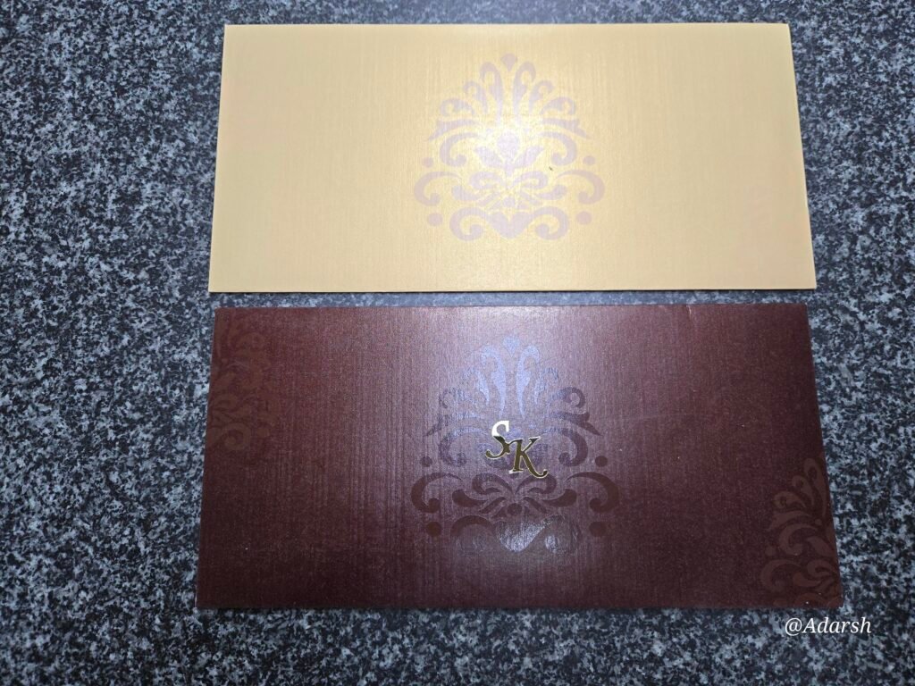 Maroon Damask Monogram Wedding Invitation Card