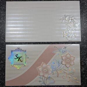 Foil Floral Wedding Invitation Card