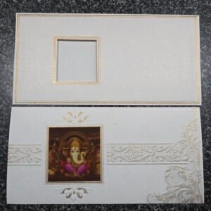 Window-Cut Die-Cut Wedding Invitation Card
