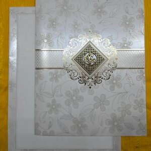 Floral Pattern Wedding Invitation Card
