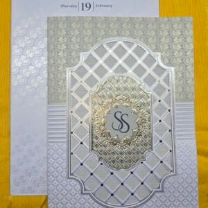 Premium Multi-Patterned Wedding Invitation Card