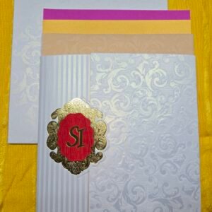 Multi-Insert Gatefold Wedding Invitation Card