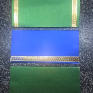 Gilded-Border Metallic Shagun Envelopes