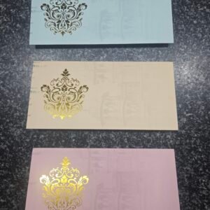 Ppalace-Embossed Damask Shagun Envelopes