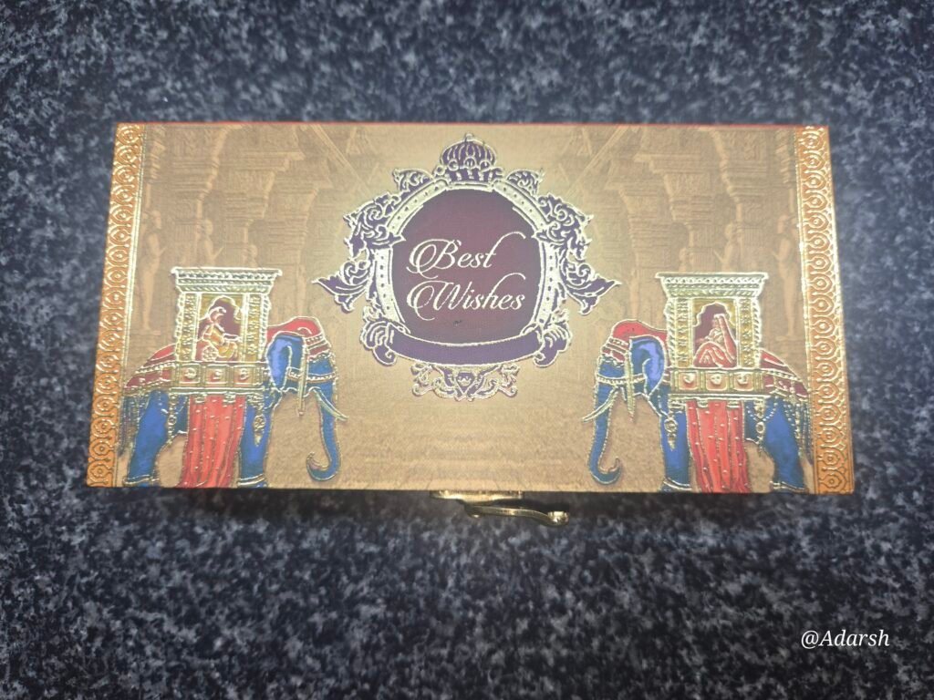 Royal Wedding Shagun Cash Box