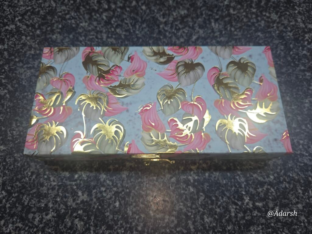 Classic Floral MDF Wooden Gift Box