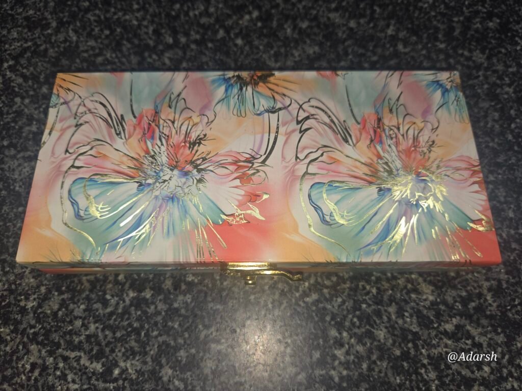 Floral Watercolor Print Shagun Box