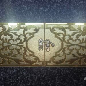 Metallic Gold Foil Shagun Box